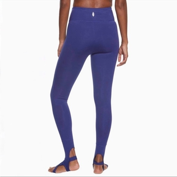 Free People Movement Synergy Yoga Leggings Blue - Picture 2 of 14